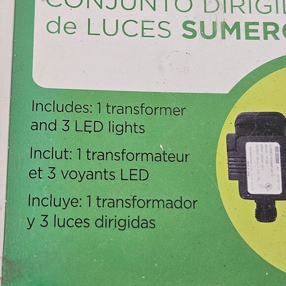 Beckett Submersible Mini LED Light Set Fountain Pond Garden 3 Lights 2011 - Picture 4 of 12